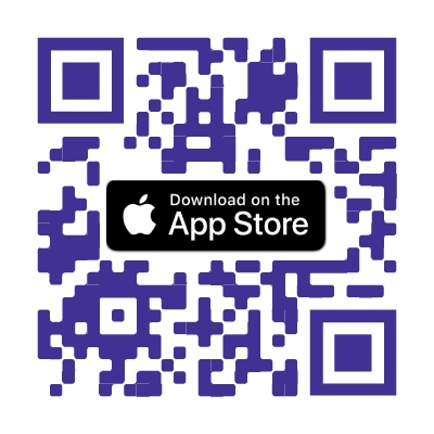 Download on the App Store QR code